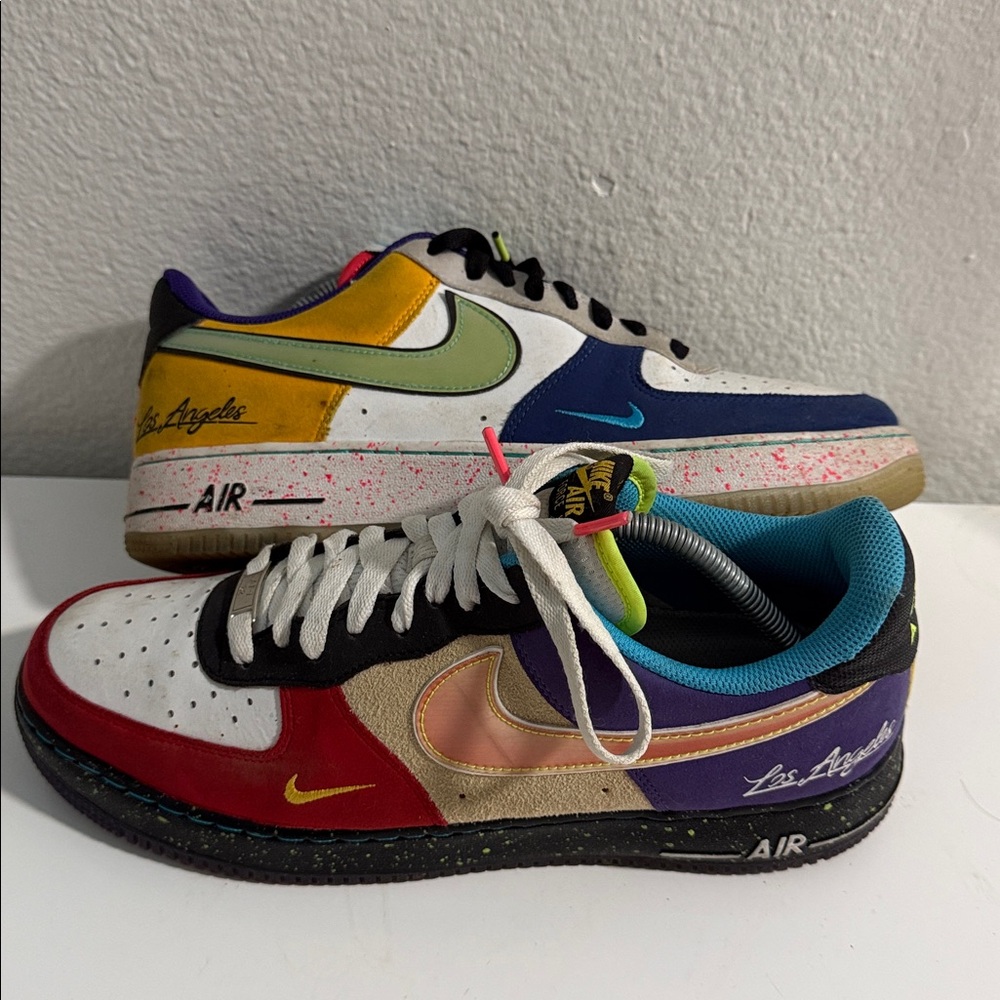 Nike Air Force 1 Colorful Edition Sneakers - Picture 3 of 8